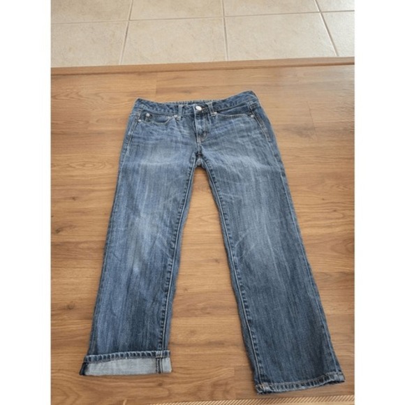 American Eagle Outfitters Denim - American Eagle Boy Fit Boyfriend Fit Jeans Medium‎ Wash Size 2 Regular